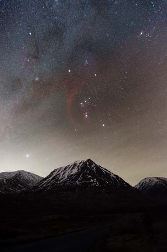 Star Gazing Scottish Highlands