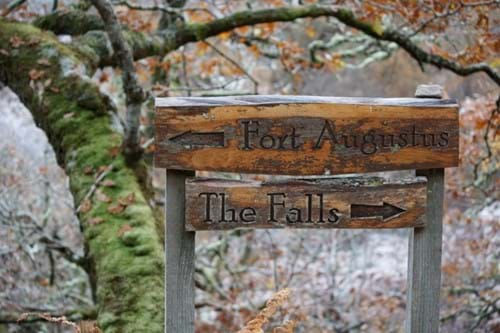 Fort Augustus sign